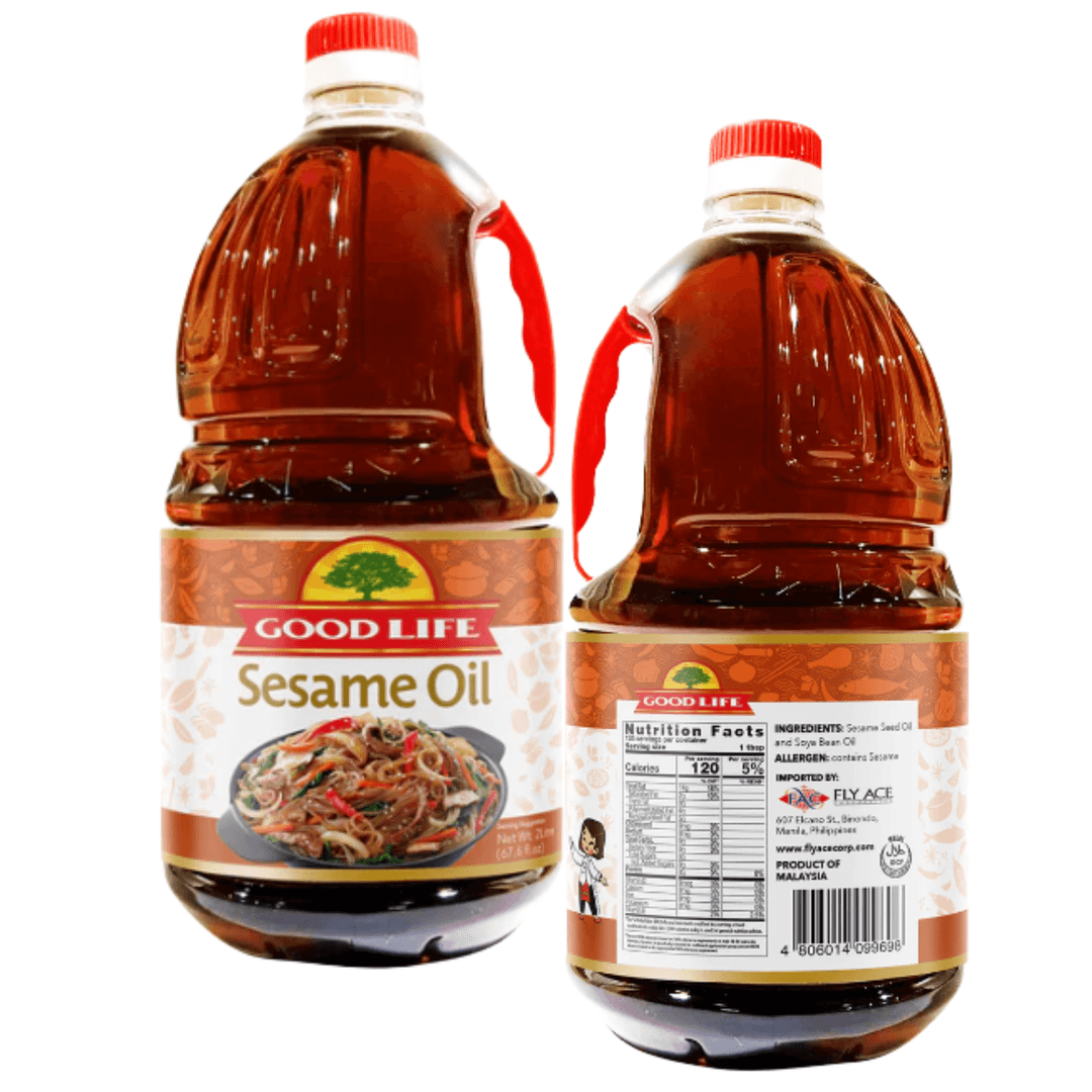 Good Life Premium Sesame Oil 2L | 100% Pure Sesame Oil Bulk