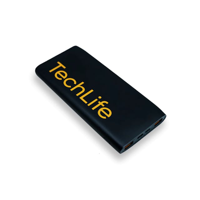 REALME Techlife 65W Powerbank 2 20,000mah, PC + ABS Fireproof material-BLACK