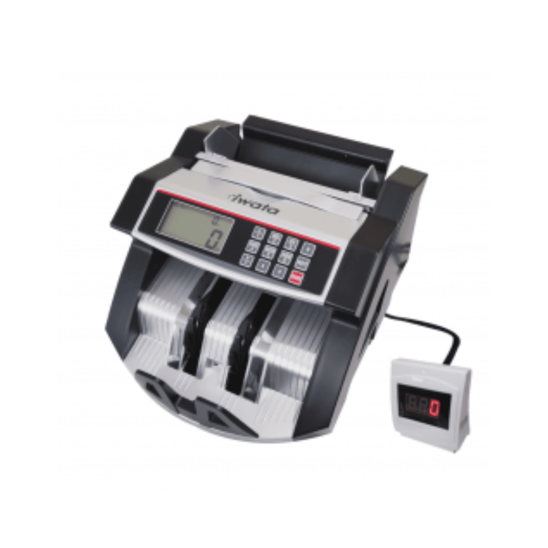 Iwata BC22-RICH02 Multi-Currency Bill Counter I UV/MG Detection, High-Speed, Batching, LED Display