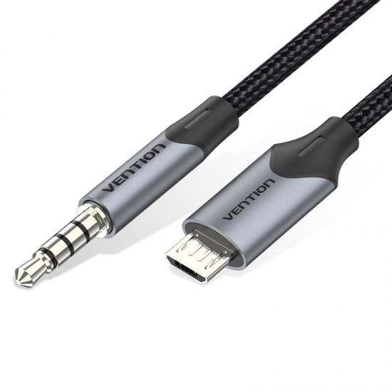 Vention Micro USB to TRRS 3.5mm Male to Male Audio Cable 1.5m