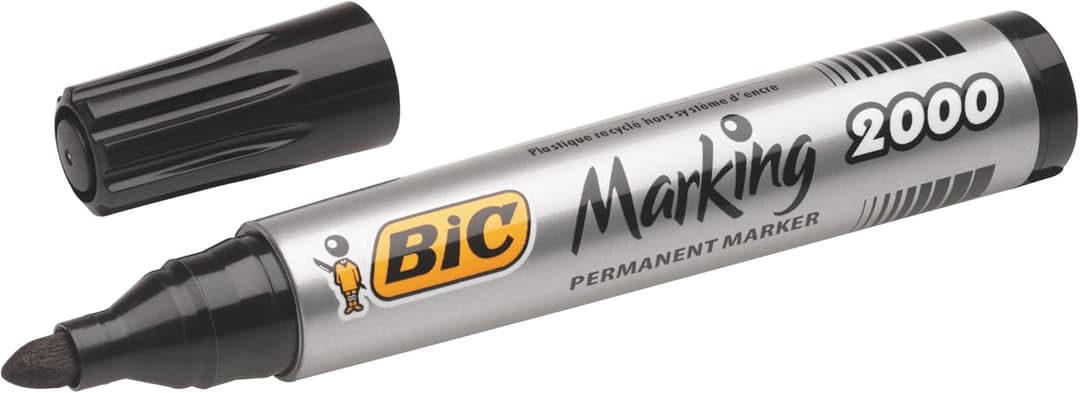 BIC Marking 2000 Permanent Marker Pen Bullet Tip