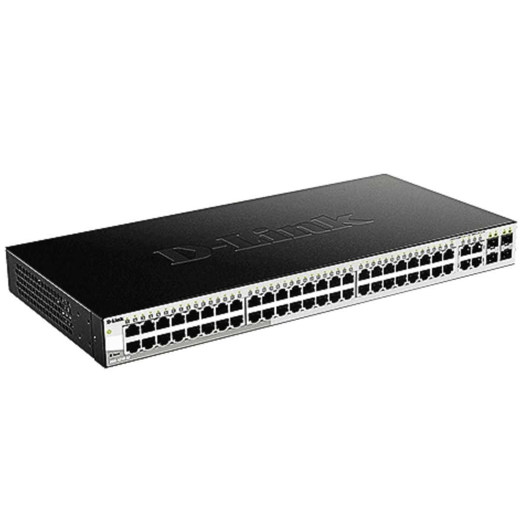 D-Link DGS-1210-28 28-Port Gigabit Smart Managed Switch | Black