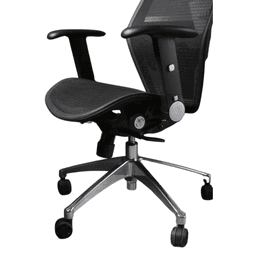 Cubix JG 701138GEA Full Mesh Executive Chair – Headrest, Ergonomic Design