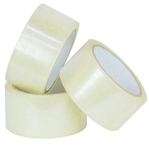 SHIPLY Clear Packaging Tape 2" x 100m Heavy Duty Sealing Tape