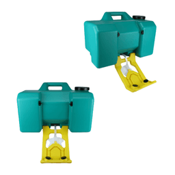 BW Safety B100 Portable Emergency Eyewash Station | Workplace First Aid Eye Flushing Equipment