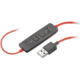 Plantronics BLACKWIRE3220 Poly Blackwire 3220 USB-A Dual-Ear Headset PC Mac