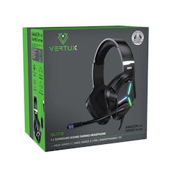 Vertux Blitz 7.1 High Performance Surround Sound Gaming Headphone with Extended Microphone