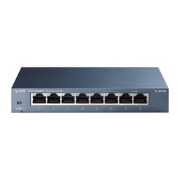 TP-Link SG108 8-Port 10/100/1000Mbps Unmanaged Ethernet Network Desktop Switch | Plug & Play