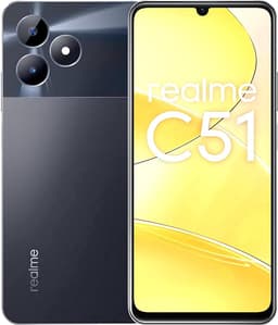 REALME C51 (4GB + 128GB) 6.74" HD 90Hz Display Smartphone-CARBON BLACK