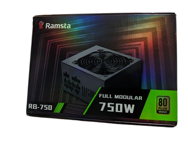 Ramsta RB-750 Full Modular Power Supply 750W