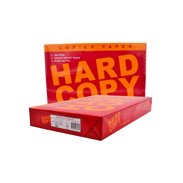 Hard Copy Paper Sub.20 70gsm (5 reams/box, 500 sheets per ream)