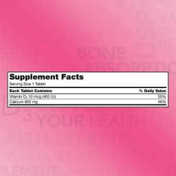 Kirkland Calcium 600mg + Vitamin D3 â Bone Support, 500 Tablets
