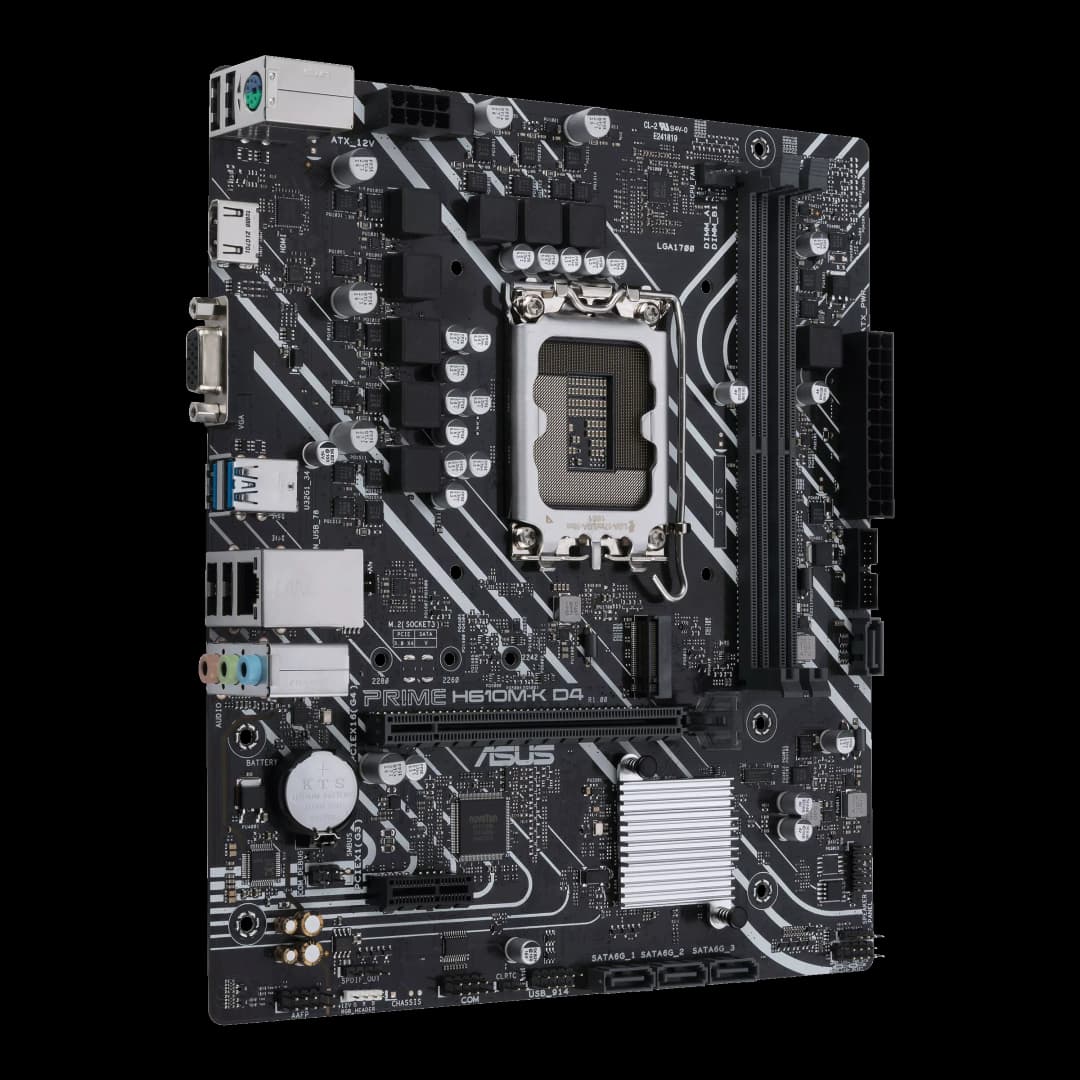 ASUS Prime H610M-K D4 Micro ATX Motherboard