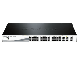 D-Link DES-1210-28P 28-Port PoE Fast Ethernet Smart Managed Switch