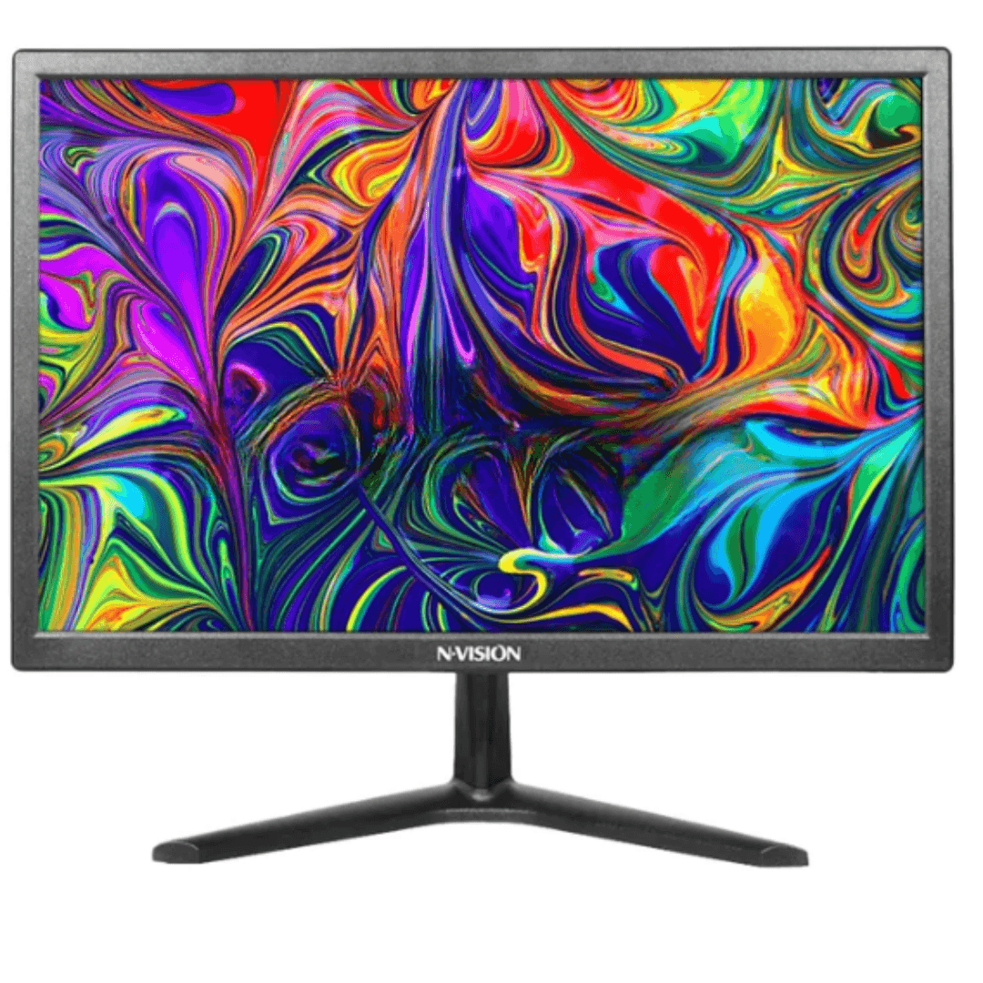Nvision V185H 18.5" HD LED Monitor | 1366x768 Display | 60Hz | VGA & HDMI | 5ms Response Time