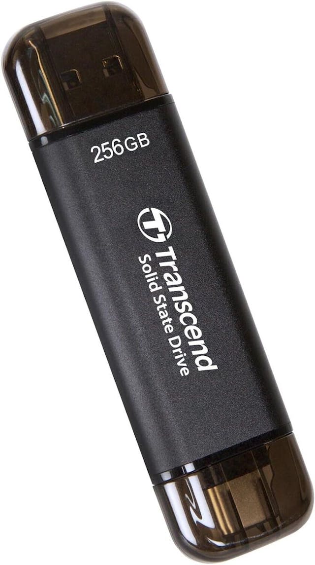 Transcend TS256GESD310C 256GB External SSD, ESD310C, USB 10Gbps, Type C/A