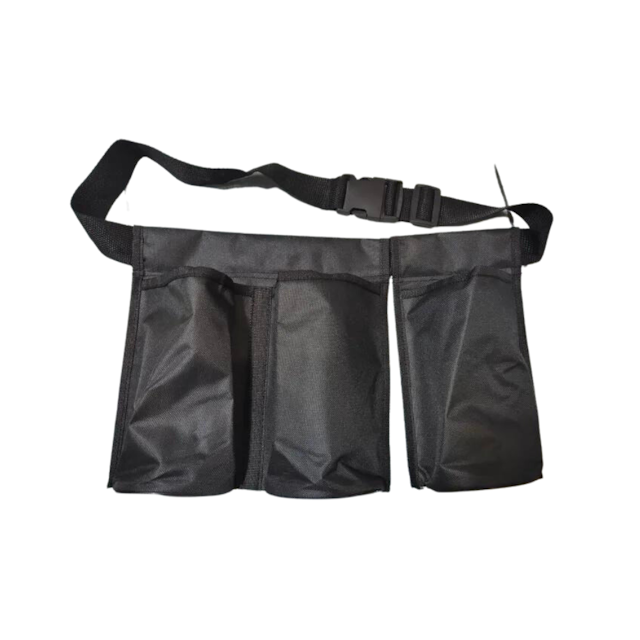 Janitorial Belt Bag Kit - 3 pocket (Black)