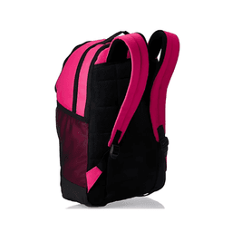 Nike Brasilia Medium Training Backpack | BA5954-666 Pink Gym Bag with Laptop Sleeve & Side Bottle Pocket