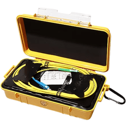Fiber 1KM OTDR Launch Cable Box | Single Mode Fiber Ring for Testing