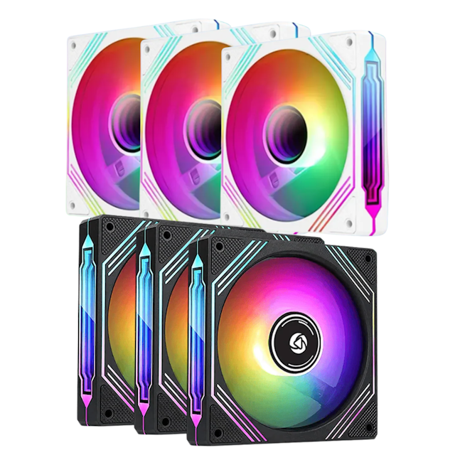 Inplay Seaview Tower X3-B 3in1 ARGB Chassis Fan