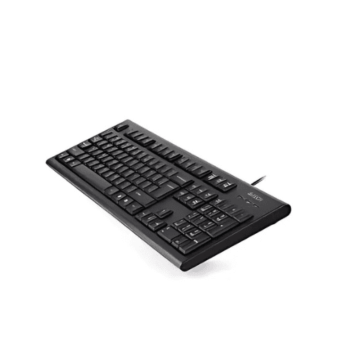 A4TECH KRS-85 Keyboard | Full-Size Wired USB Keyboard with Quiet Keys and Durable Build