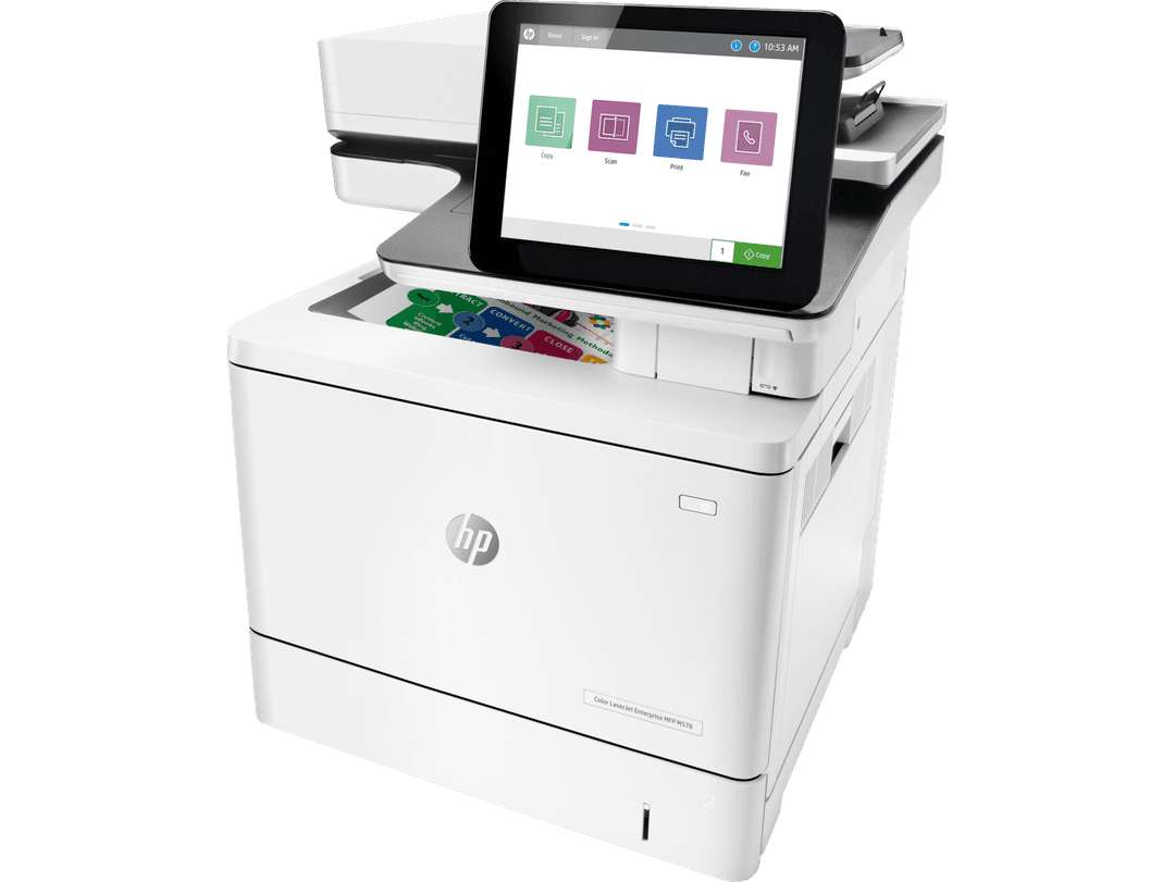 HP Color LaserJet Enterprise MFP M578f Printer