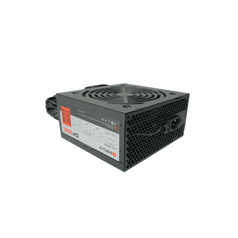 Inplay GP250L Semi-Rated PSU WITH ATX Power Supply 250W Reliable PSU for Desktop Systems