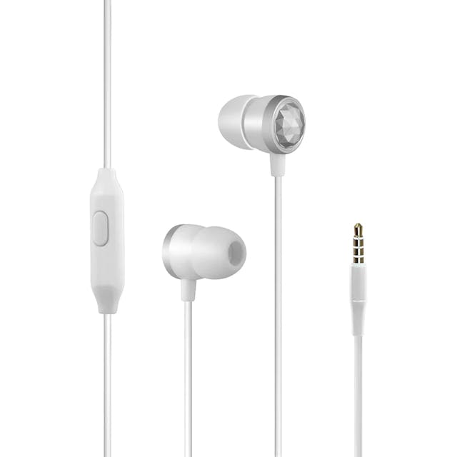 Promate Ingot Metallic HiFi Stereo In-Ear Wired Earphones HD Quality Audio and Dynamic HD Drivers