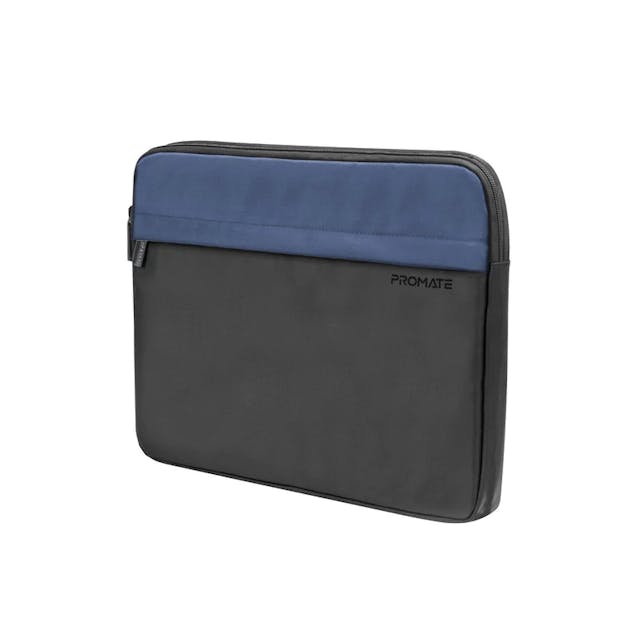 Promate Limber-SB Lightweight 13" Water Resistant Tablet / Laptop Sleeve with Front Storage Zipper with Padded Laptop Storage and Accessible Pocket 