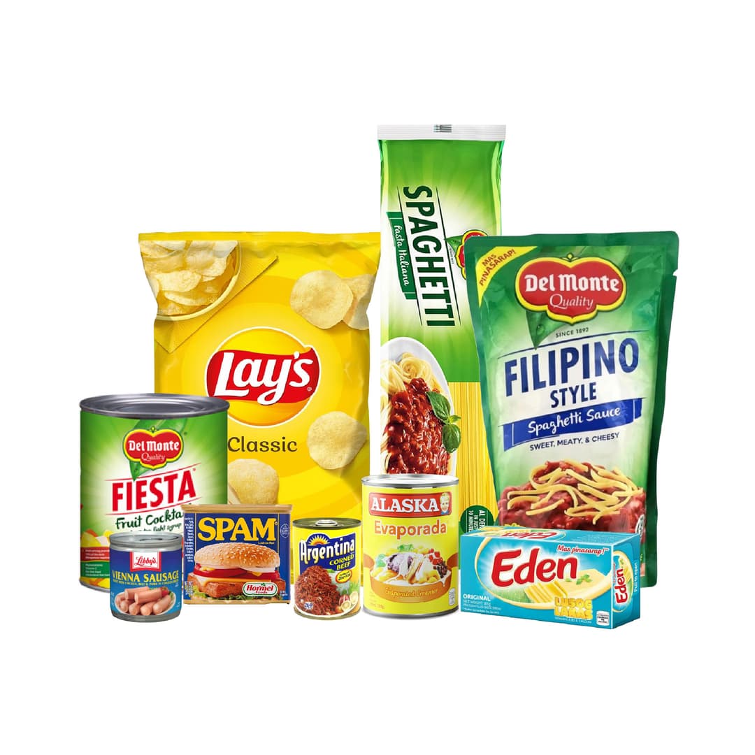 Christmas Festive Basket Bundle-9 pcs bundle