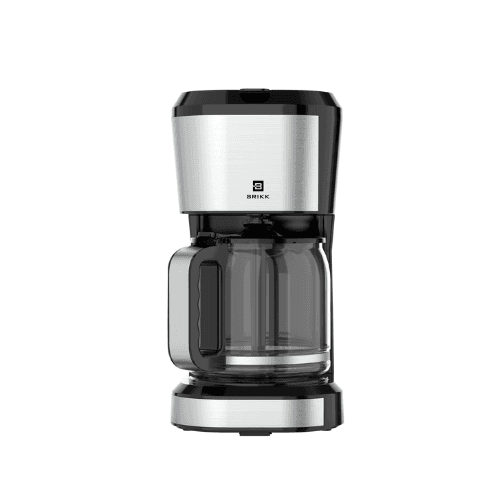 Brikk BFCM-278SS 1.8L Digital Coffee Maker with Timer & Auto Shut-Off | Stainless Steel 900W