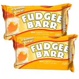 Rebisco Fudgee Barr Milk Custard Cake Bars | 39g x 10 Packs