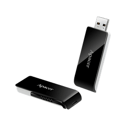 Apacer AH350 USB 3.2 Gen 1 Flash Drive 128GB Black Rp AP128GAH350B-1