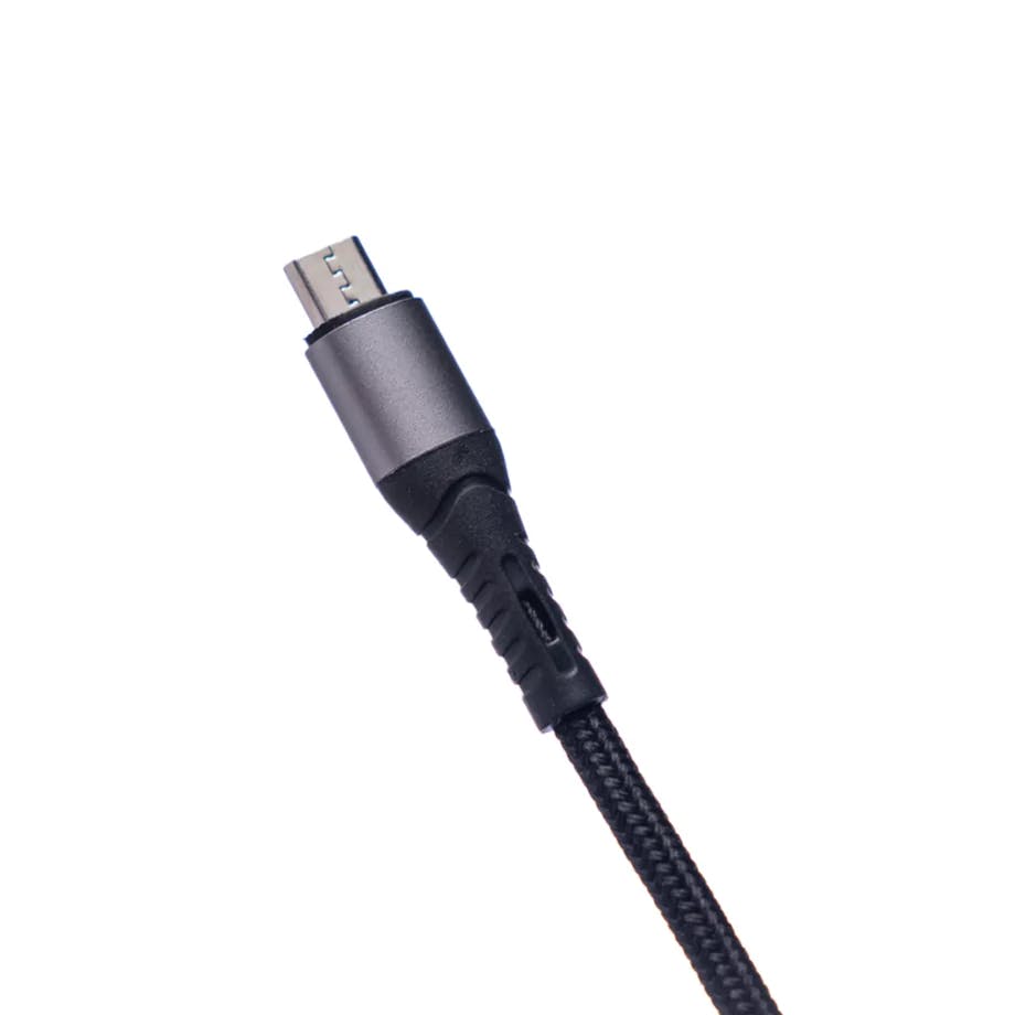 REALME TechLife 2-in-1 Cable Nylon Braided Cable Body, 3A Fast Charging