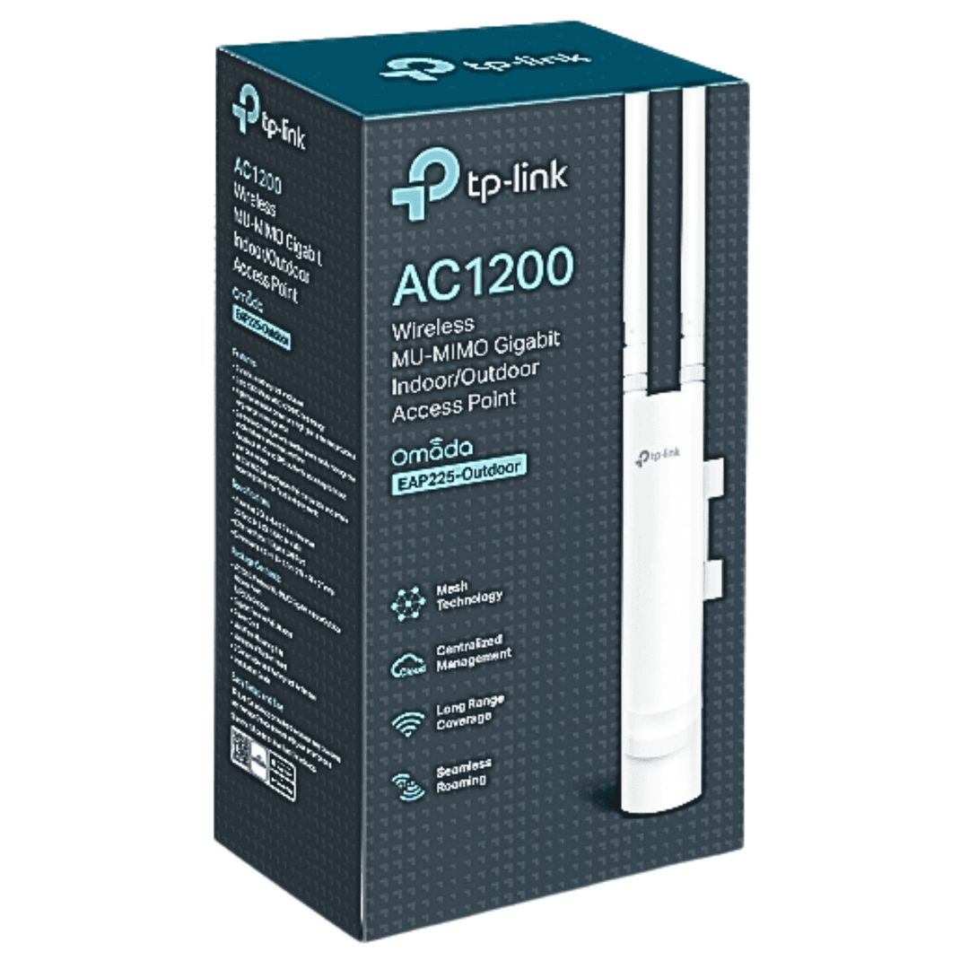 TP-Link EAP225 AC1200 Wireless MU-MIMO Gigabit Indoor/Outdoor Access Point