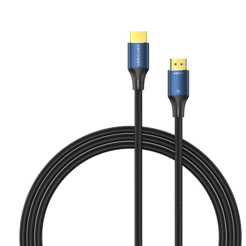 Vention ALGL Male to Male Braided HDMI 2.1 Cable | 1M