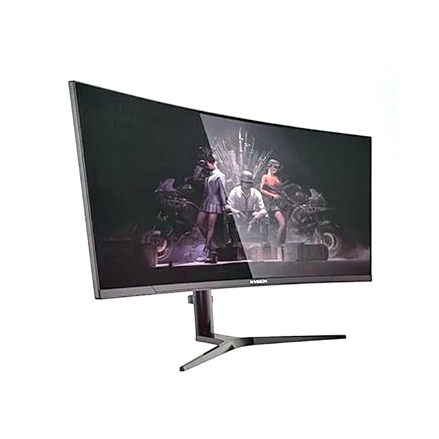 Nvision QS34G1 34 Inches 165Hz VA Gaming LED Curved Monitor