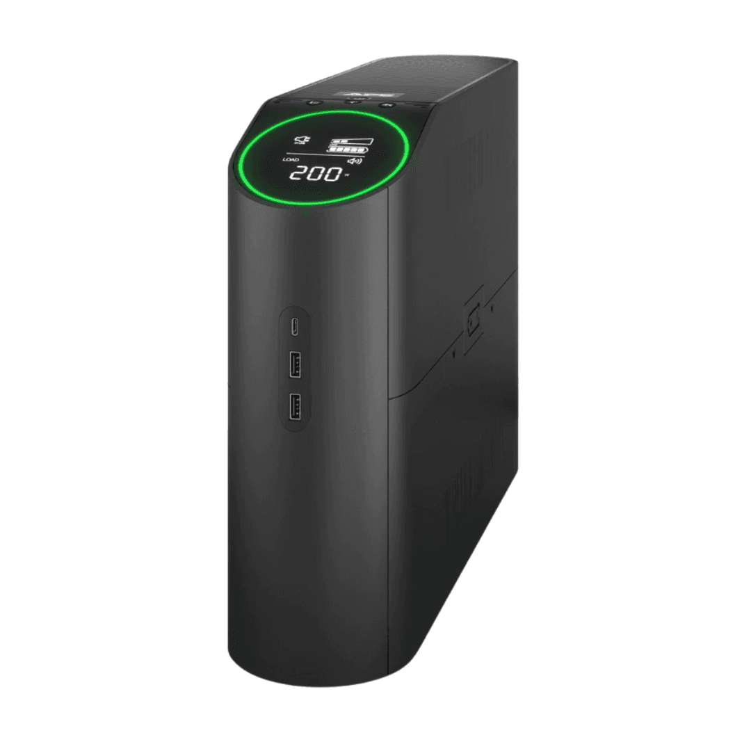 APC Back-UPS Pro BGM2200B-MSX – 2200VA / 1320W Pure Sinewave UPS with LCD & RGB Lights