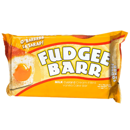 Rebisco Fudgee Barr Milk Custard Cake Bars | 39g x 10 Packs