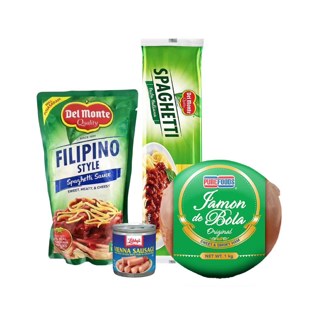 Christmas Glee Ham Basket - 4 pcs bundle