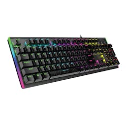 Vertux Comando High Performance Mechanical Gaming Keyboard with Blue Mechanical Keys and 7 Backlight Modes