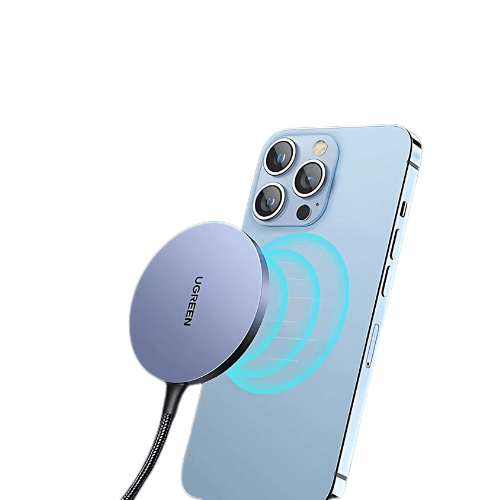 UGREEN (CD245) Magnetic Wireless Charger | 15W Max for iPhone, Qi-Certified, Rapid Charge