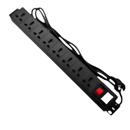 Fiber Plastic PDU | 6 or 8-Slot Power Distributing Unit