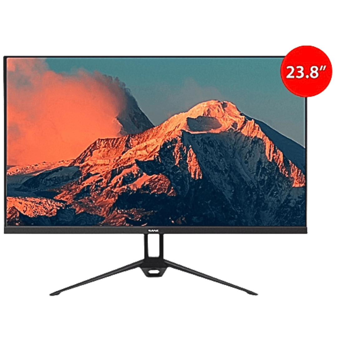 SANC N2453-B 23.8" IPS Frameless Monitor Black | Full HD 1080p, 75Hz, 5ms, HDMI & VGA Ports