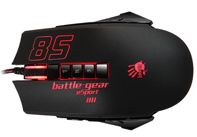 Bloody P85 Sport Light Strike 5K RGB Animation Gaming Mouse