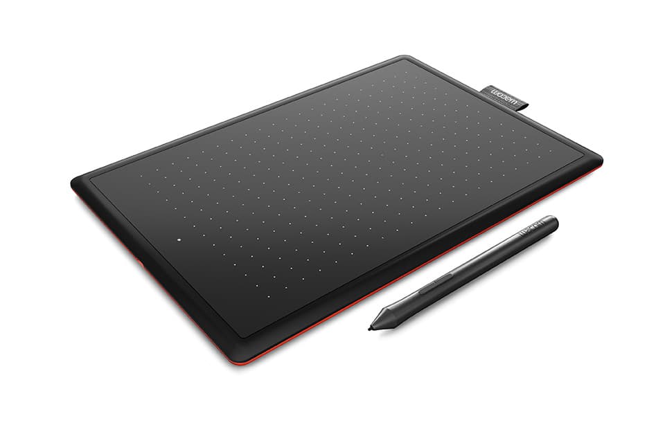 One by Wacom CTL-472 | Compact Graphic Drawing Pen Tablet Small | Battery-Free Pressure Stylus