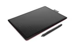 One by Wacom CTL-472 | Compact Graphic Drawing Pen Tablet Small | Battery-Free Pressure Stylus