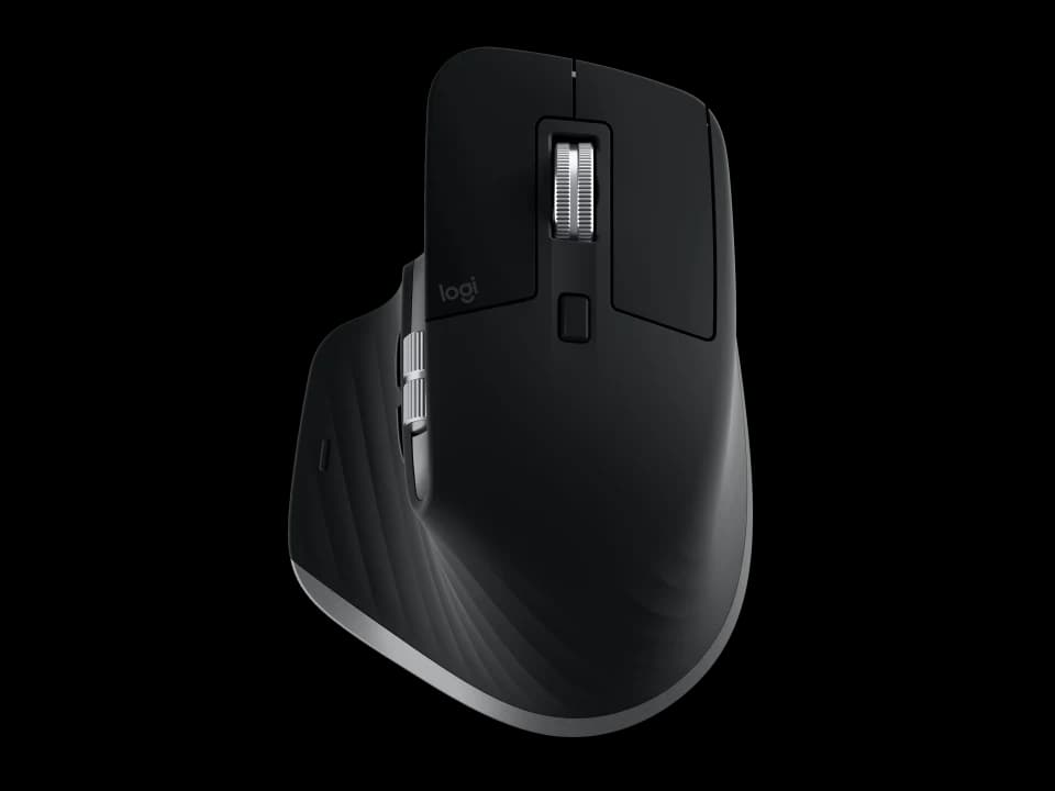 Logitech MX Master 3S Wireless Bluetooth Mouse for Mac | 200 to 4000 DPI, Graphite