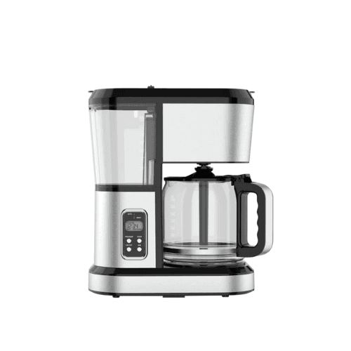 Brikk BFCM-278SS 1.8L Digital Coffee Maker with Timer & Auto Shut-Off | Stainless Steel 900W