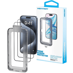 VENTION Phone Screen Protector for iPhone 13 | Tempered Glass CNC Dust-Free Install
